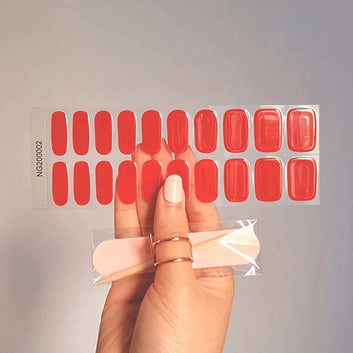 Semicured Gel Nail Sticker Kit